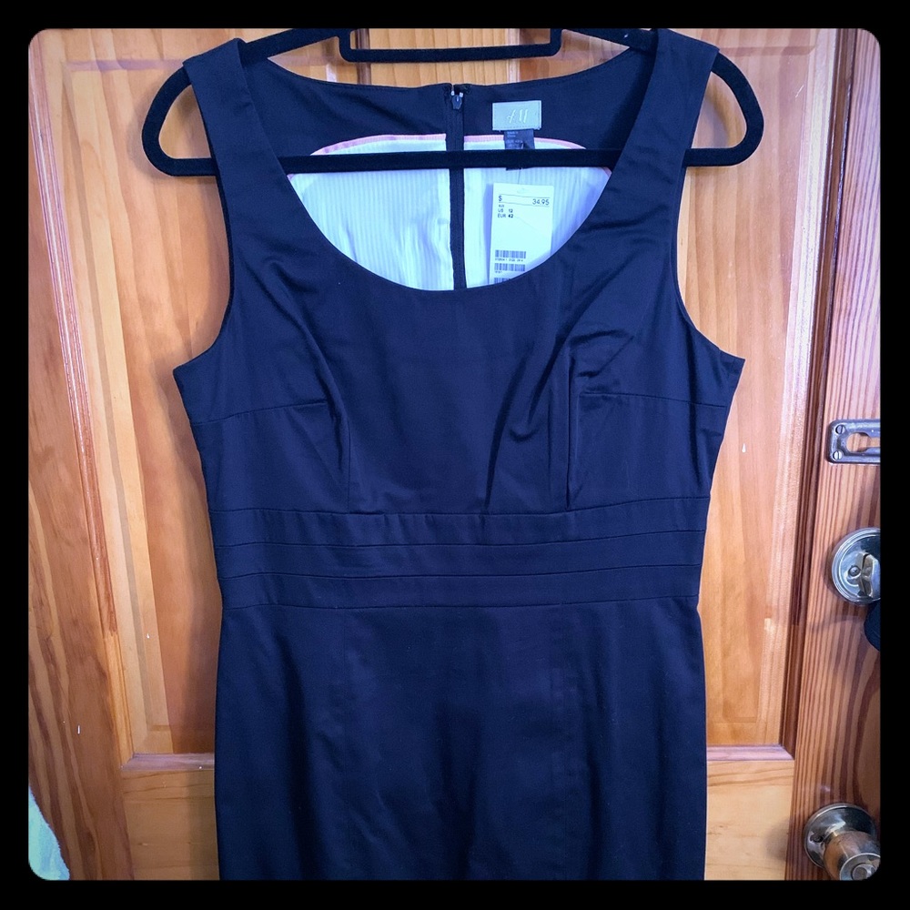 Black work dress